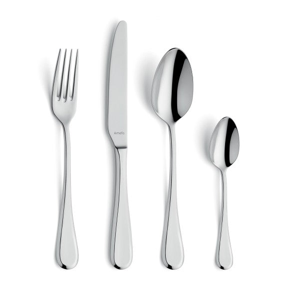 Ménagère 24 pièces Drift - Couverts inox 18/10 design contemporain élégant - Amefa