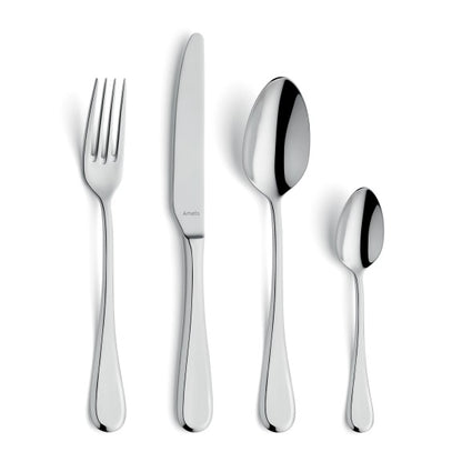 Ménagère 24 pièces Drift - Couverts inox 18/10 design contemporain élégant - Amefa