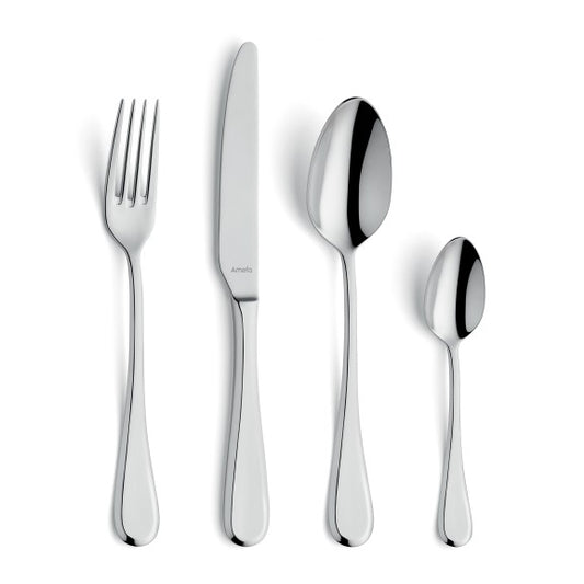 Ménagère 24 pièces Drift - Couverts inox 18/10 design contemporain élégant - Amefa