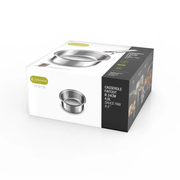Ycône - Casserole 24 cm - Cuisinox