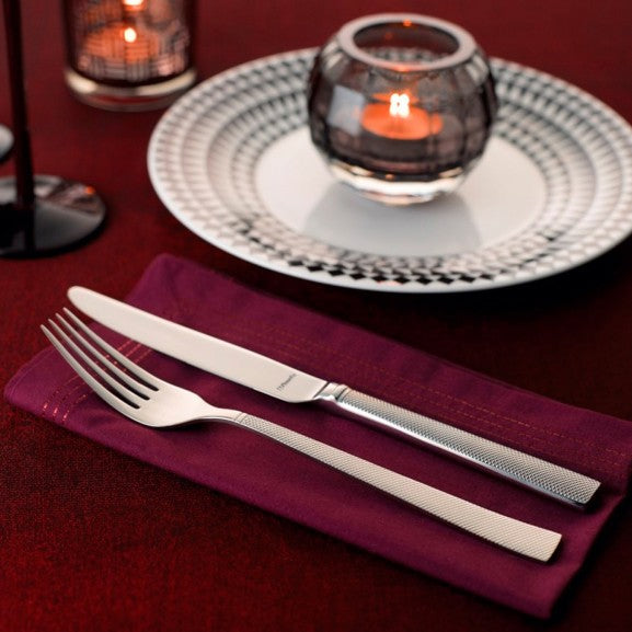Ménagère 24 pièces Jewel - Couverts inox 18/10 décor diamant - Coffret cadeau Amefa