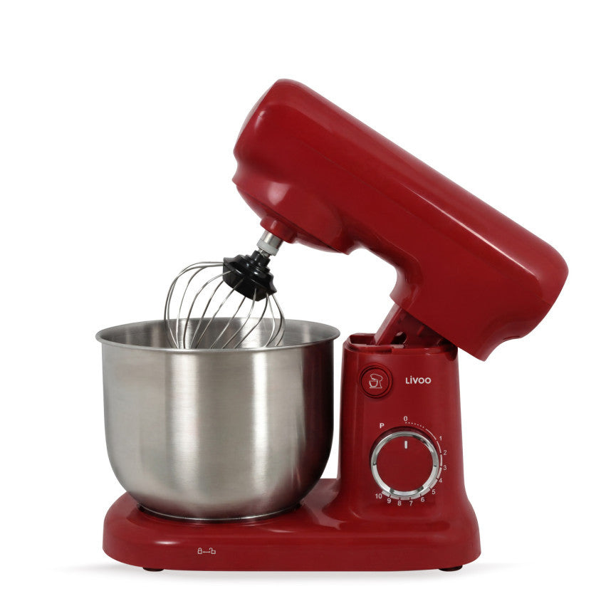 Robot pâtissier 3 L Livoo – rouge