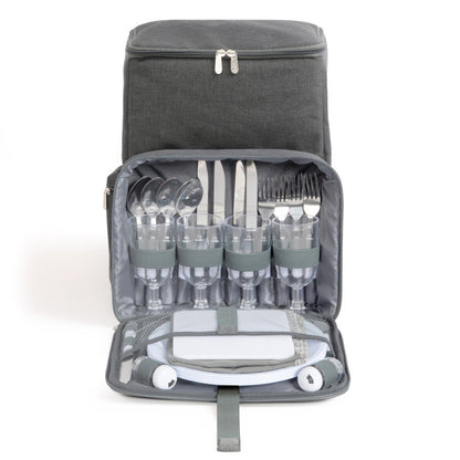 Sac à dos pique-nique 4 personnes Livoo – gris