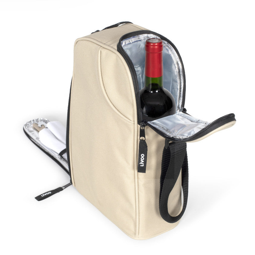 Sac apéritif 2 personnes Livoo – beige