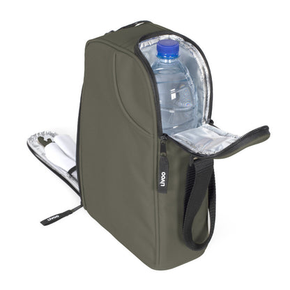 Sac apéritif 2 personnes Livoo – kaki et noir