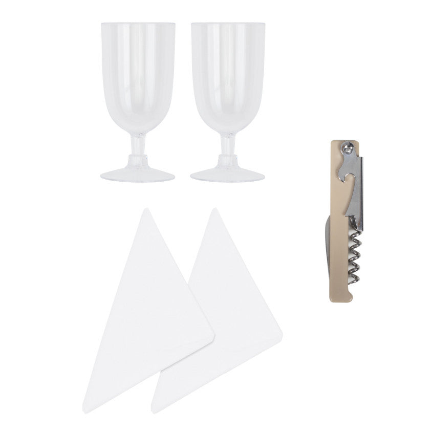 Sac apéritif 2 personnes Livoo – beige