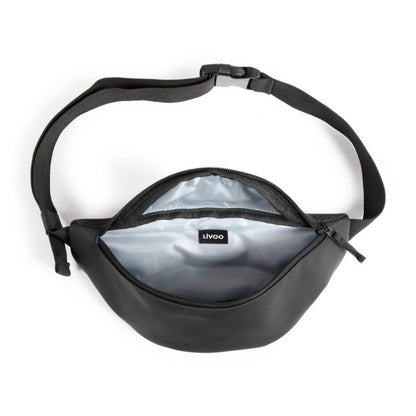 Sac banane urbain Livoo – noir et gris