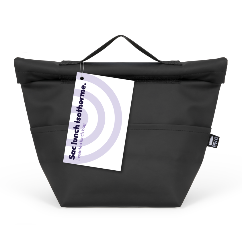 Sac lunch isotherme Livoo – noir