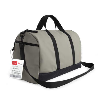 Sac weekend urbain Livoo – vert et gris