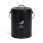 Seau à compost de cuisine 6 L Livoo – noir