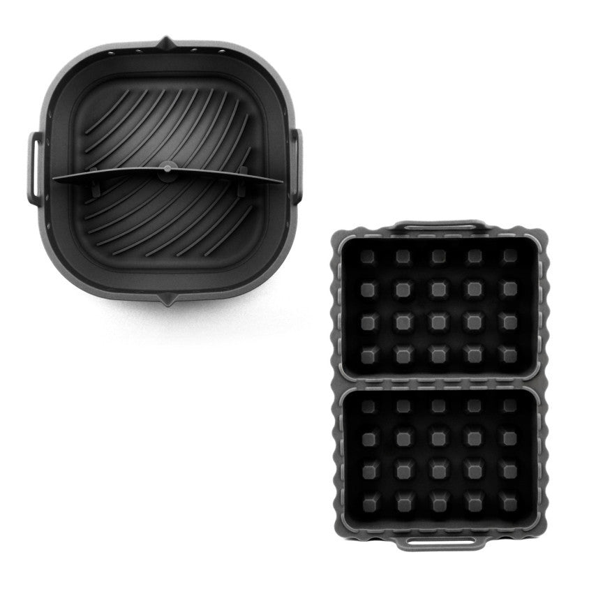 Set 2 moules en silicone Livoo – noir (réf. MEN441N)