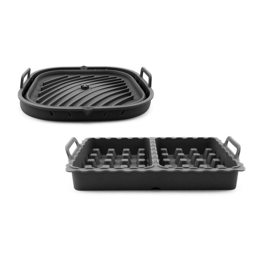 Set 2 moules en silicone Livoo – noir (réf. MEN441N)