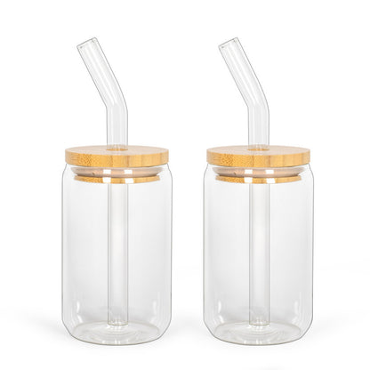 Set de 2 verres avec pailles Livoo
