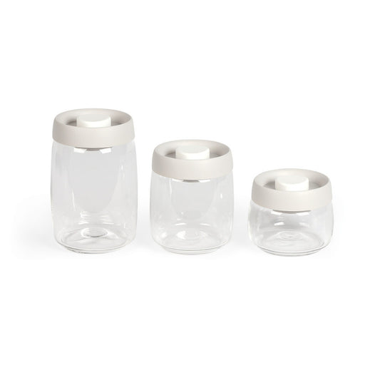 Set de 3 bocaux sous vide Livoo