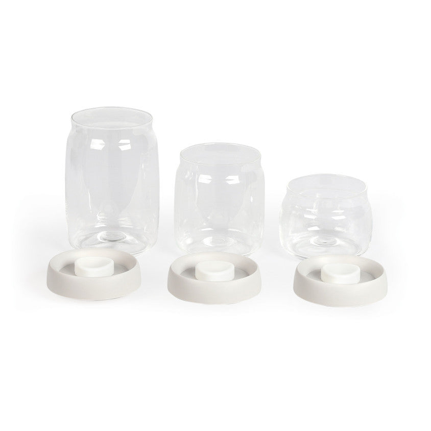 Set de 3 bocaux sous vide Livoo