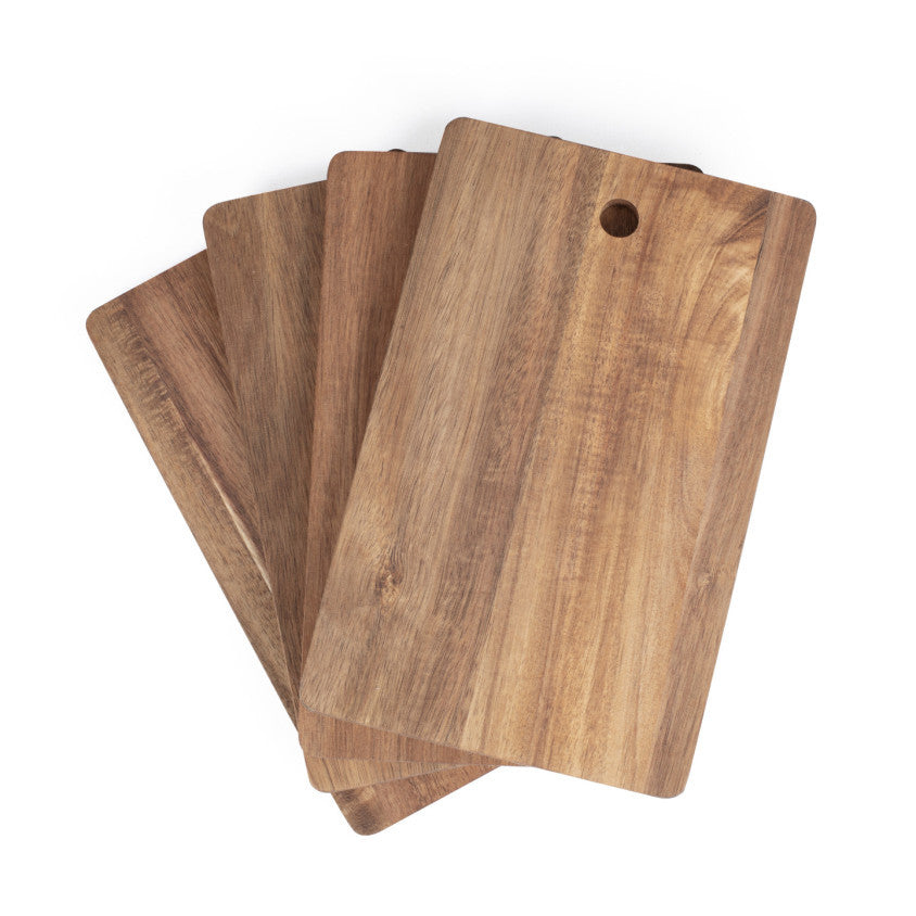 Set de 4 planches à découper avec support Livoo