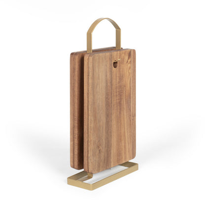 Set de 4 planches à découper avec support Livoo