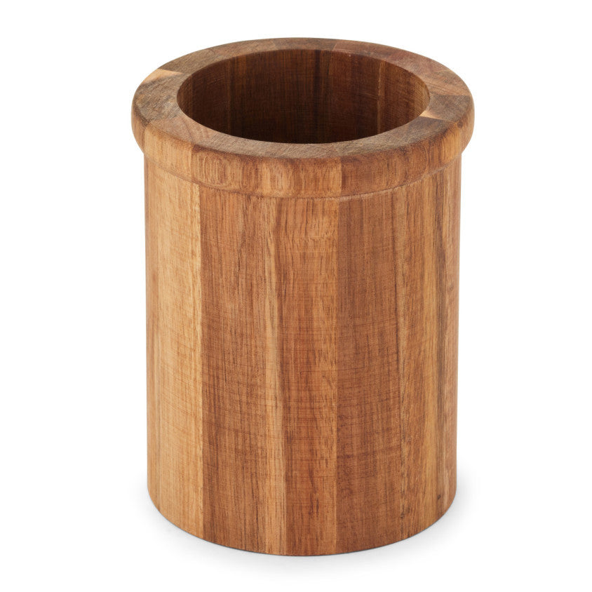 Set de 4 ustensiles avec pot Livoo – terracotta et bois