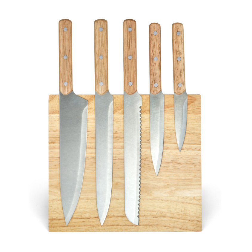 Set de 5 couteaux et support magnétique Livoo