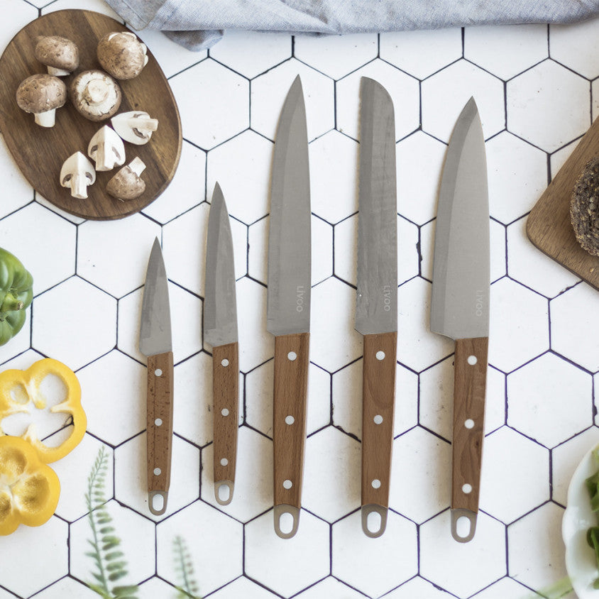 Set de 5 couteaux Livoo