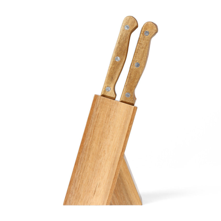 Set de 6 couteaux à steak avec support Livoo