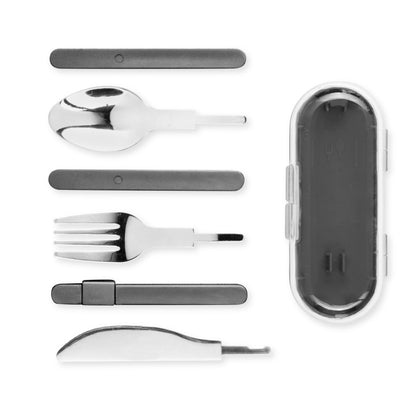 Set de couverts démontables Livoo – gris