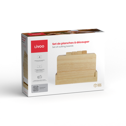 Set de planches à découper Livoo