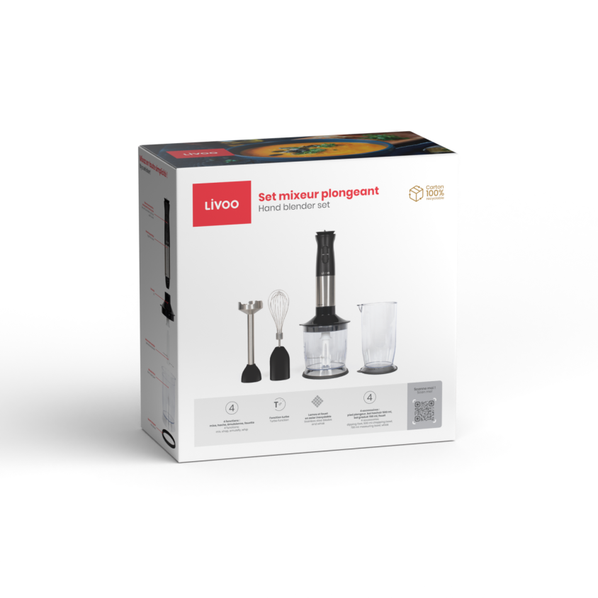 Set mixeur plongeant Livoo