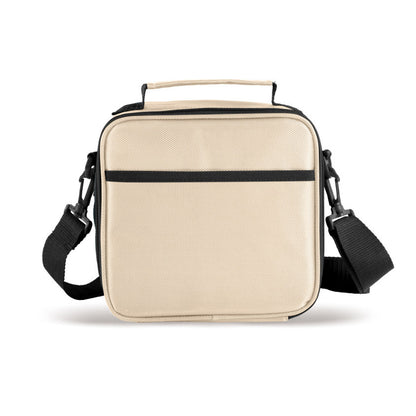 Set sacoche lunch box Livoo – beige et noir