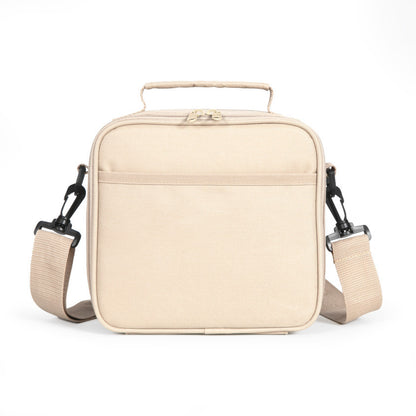 Set sacoche lunch box Livoo – crème et noir